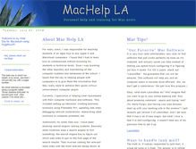 Tablet Screenshot of machelpla.com